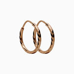 золотые серьги без камней  17094689